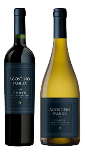 Combo Agostino Familia Red Blend + Withe Blend Barrica 18m