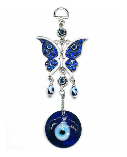 Colgante Amuleto Ojo Malvado Azul Para Pared Decoracion Pavo