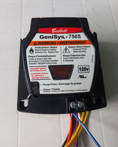 Control De Llama Marca Beckett Modelo Genesys 7505