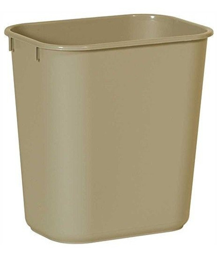 3,5-gal. Deskside Papelera Color: Beige.