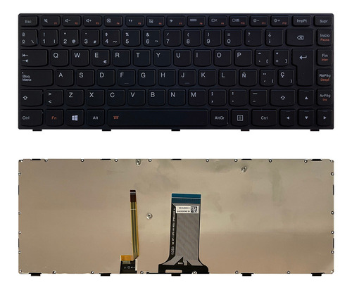 Teclado Ibm Lenovo Ideapad G40-30 / T5gi Negro Españ