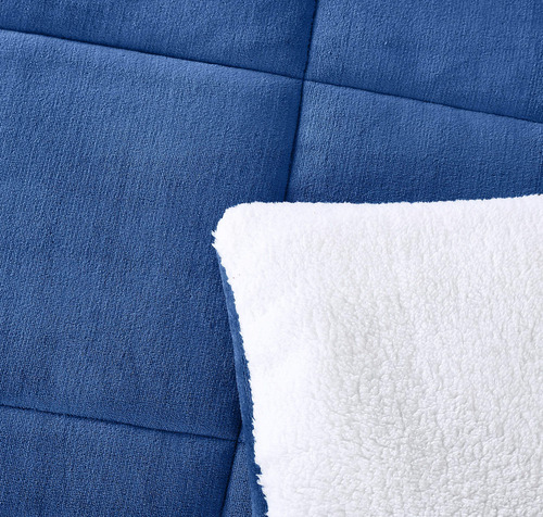 Juego De Edredón Reversible 3 Piezas Micromink Sherpa