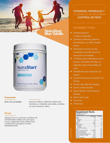 Nutrastart - Bebida Proteica Multivitaminica - Saciedad