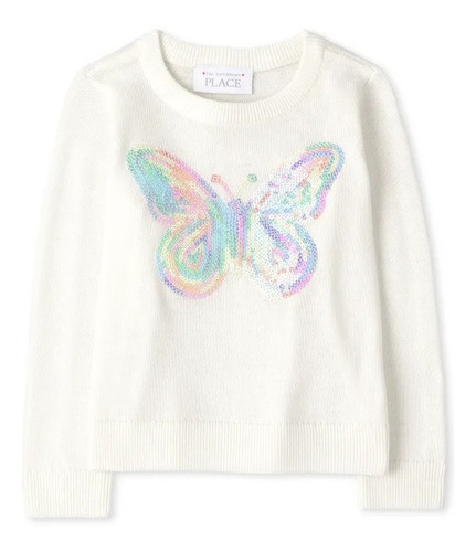 Sueter Mariposa Para Niñas - The Children's Place