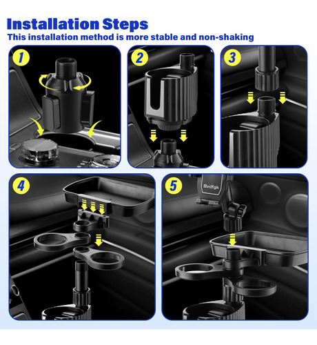 Generic Portavasos Para Automóvil Bandeja Extensible
