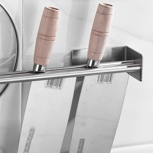 Soporte De Cocina Con Doble Barra Para Colgar Ollas Y Sarten