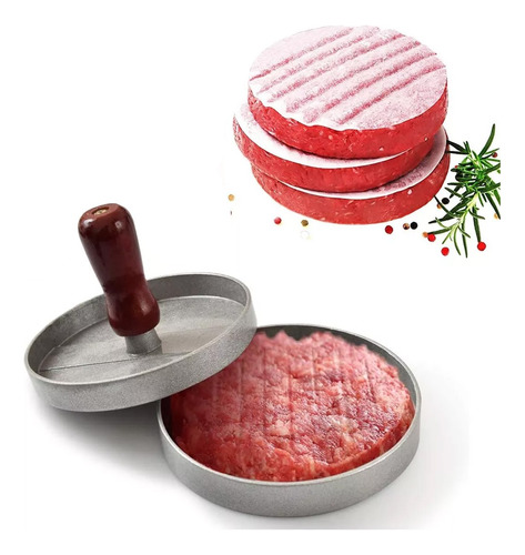 Prensas Para Hamburguesas Molde Manual De Pastel De Carne