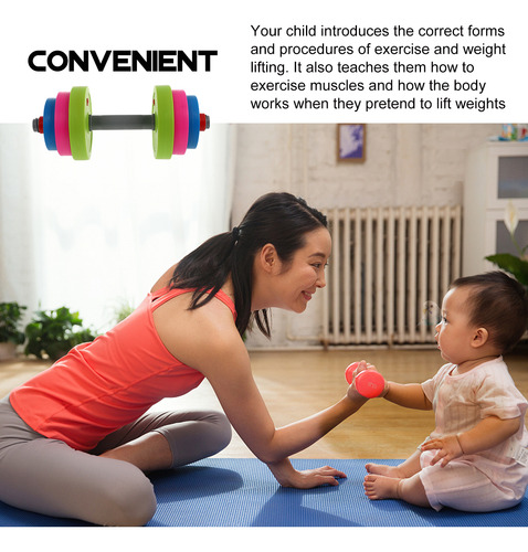 Brinquedos Infantis Pose Dice Para Meninos, Halteres