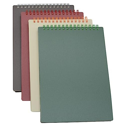 Cuadernos Espiral Encuadernación Superior, Pack De 4 C...