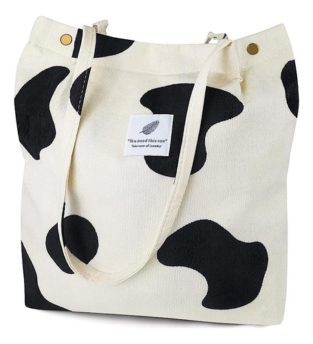 Bolso De Pana Para Mujeres Y Niñas, Bolso De Lona Con Hombro