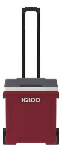 Hielera 30 Qt Con Rueda Latitude Roja 43 Latas Igloo Color
