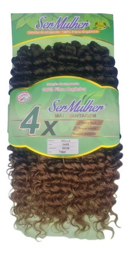 Cabelo Ser Mulher Bella Crochet Braid T1b/27