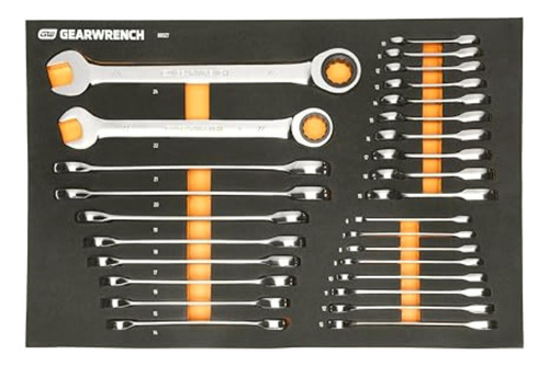 Gearwrench 86527 Juego De Llaves De Carraca Métricas