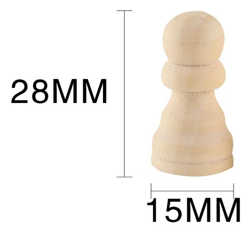 Juego De Ajedrez De Madera 5x20/50, Piezas De Ajedrez, Juego