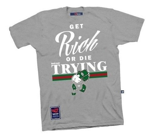 Remera Hombre Manga Corta Keel Over Get Rich