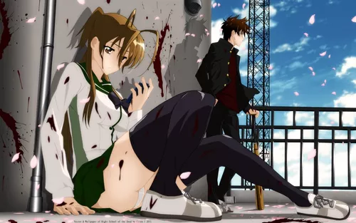 Dvd High School Of The Dead Legendado - Escorrega o Preço