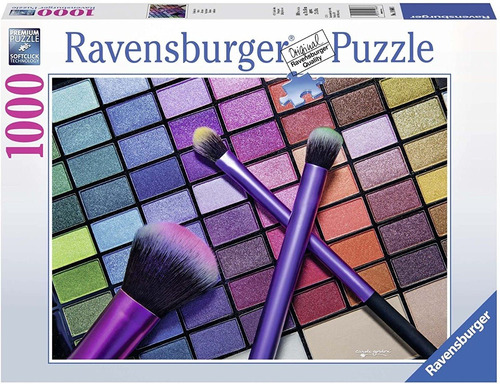 Rompecabezas Ravensburger 1000 Maquillaje Sombras De Colores | Meses sin  intereses