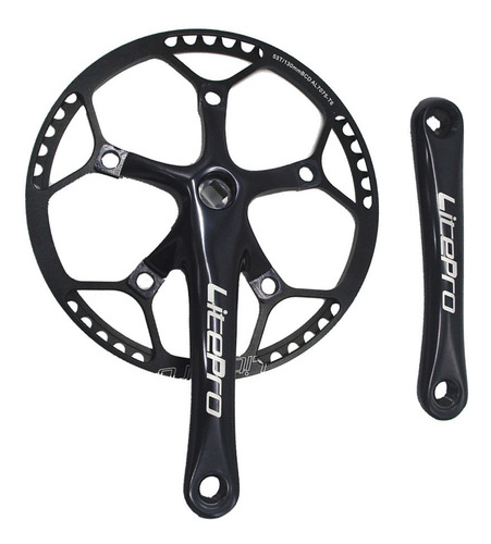 Cigüeñal De Bicicleta Plegable De Montaña 170mm Brazo 53t