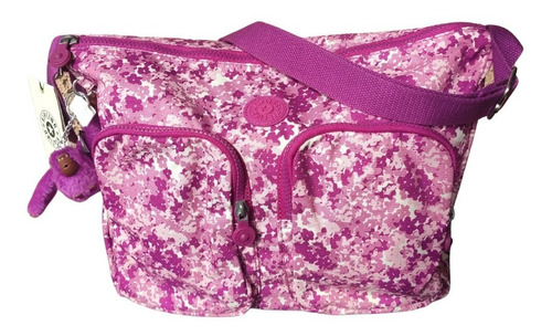 Bolso Kipling Modelo Sidney Floral Pop