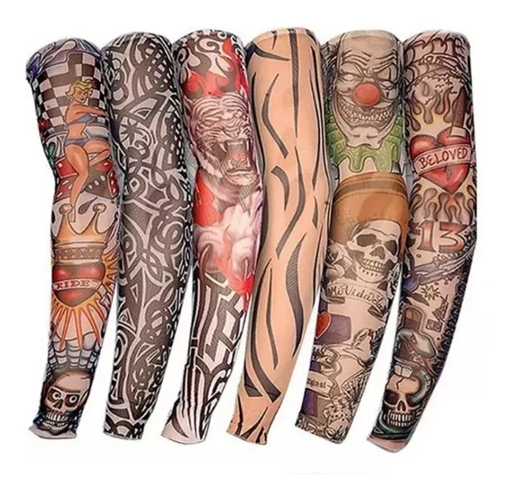 cubiertas de mangas de brazo Muñeca resistente al agua para pintar Reparación de limpieza Tatuaje 100 piezas Mangas de brazo de plástico desechables 