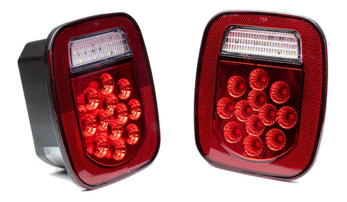 Par Calaveras Luz Led Jeep Wrangler Tj Sahara Rubicon 97-06