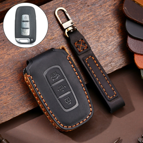 Funda Negra Para Llave De 3 Botones Para Kia K2/k3/k5