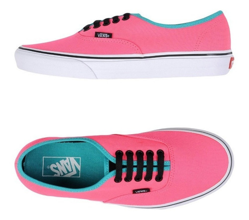Zapatillas Vans Authentic Brite Neon Pink Mujer