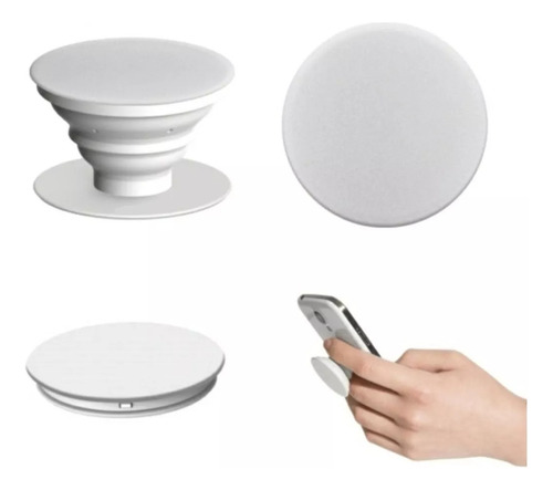 Soporte Celulares Multipop Selfie Tik Tok Ring Anillo Blanco