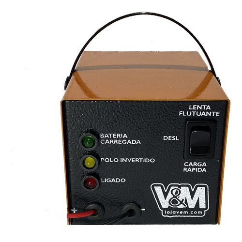 Carregador De Bateria 12v Inteligente Automotivo Carro Moto 