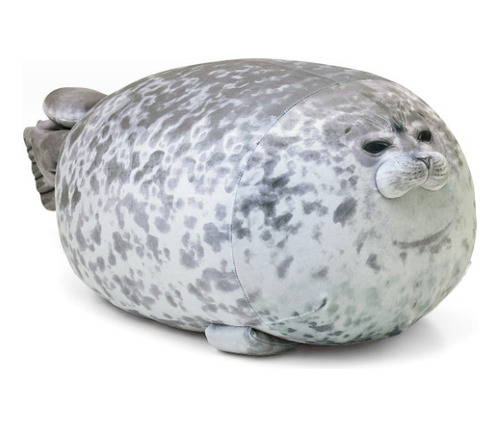 Almohada Con Forma De Foca De Peluche, 40 Cm, Sello Gord [u]