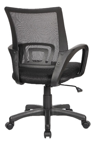 Imagen 3 de 7 de Silla Ejecutiva De Oficina Libertad Baja Color Negro