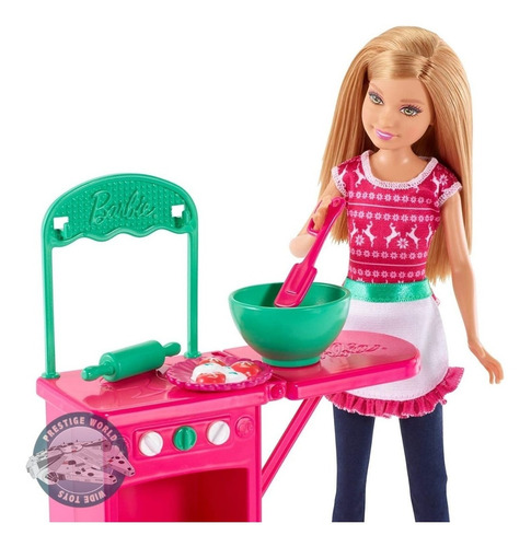 Barbie Stacie Sisters' Baking Fun Holiday Christmas - Mattel