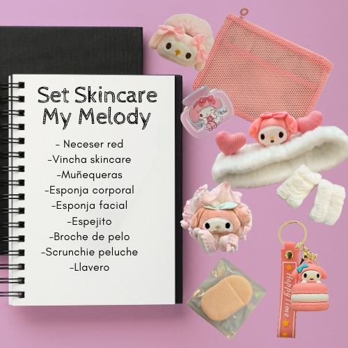 Set Kit Skincare Sanrio My Melody Ideal Regalo