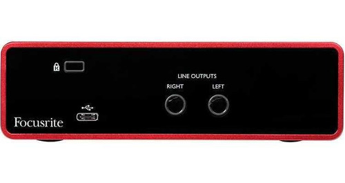 Placa De Sonido Focusrite Scarlett Solo 3 Gene Interface