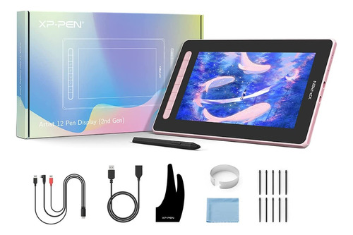 Tableta digitalizadora XP-Pen Artist Artist 12 Artist 12  rosa