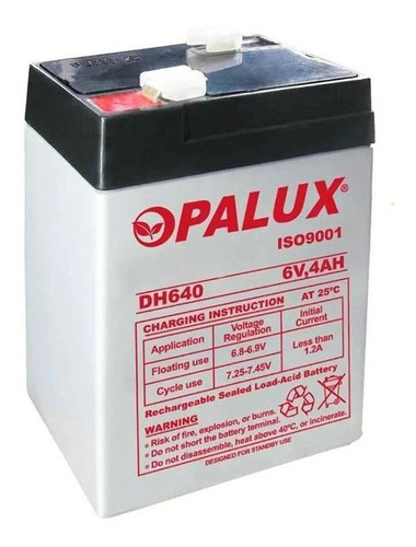 Batería Seca 6v 4ah Dh-640 Opalux