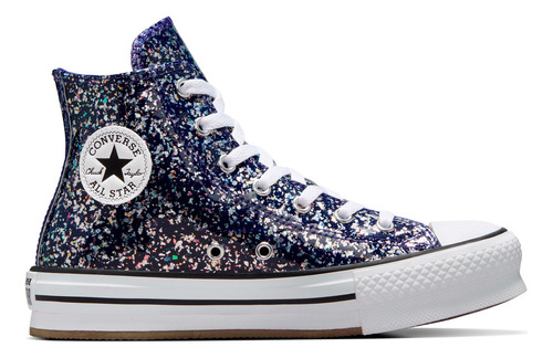 Tenis Converse Ctas Eva Lift Hi Shinefetti A10043c Niñas