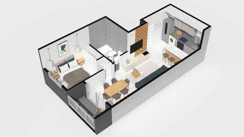 Departamento Dos Ambientes A La Venta En Wilde Centro