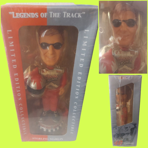 Sterling Marlin Bobblehead Nascar Legends Of The Track 20cm