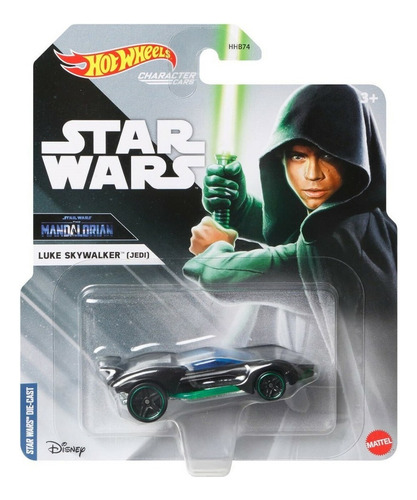 Carro Hotwheels Luke Skywalker - Star Wars Color Negro