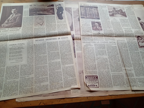 Suplemento La Prensa Año 1966 Folklore M. Saravia Congreso (Usado)