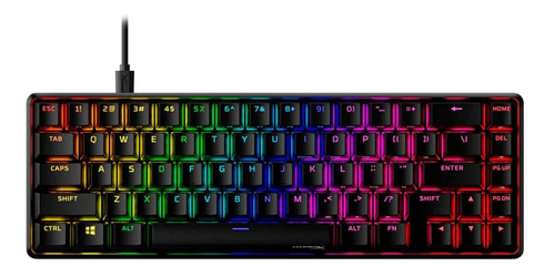 V Teclado Hyperx Alloy Origins 65 Switch Red Linear