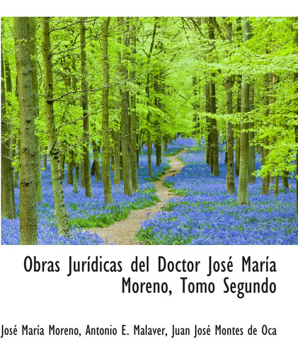 Libro: Obras Jurídicas Del Doctor José María Moreno, Tomo