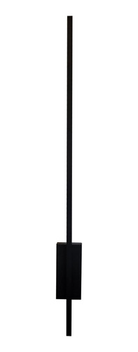 Arandela Perfil Slim Luz Indireta 100cm 22w 3000k Preto