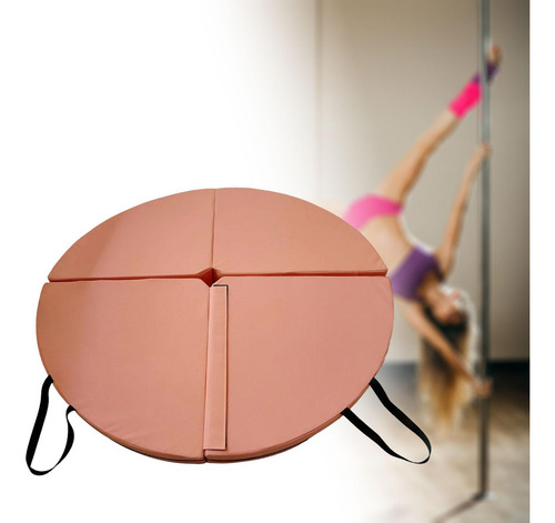 Colchoneta Plegable Para Baile En Barra, Colchoneta Rosa