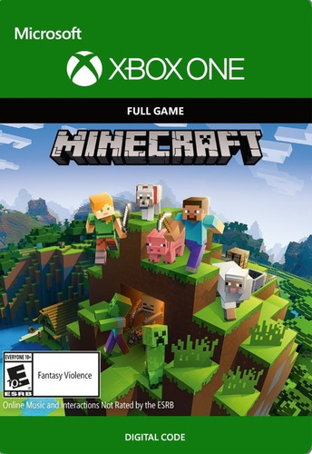 Minecraft  - Xbox One - Key Codigo Digital