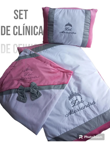 Set  De Clínica Bebé Almohada Edredón Manta Recién Nacido 