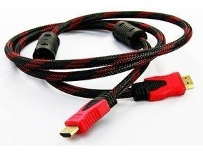 Cable Hdmi 1.8 Metros Mallado Alta Resistencia Doble Filtro