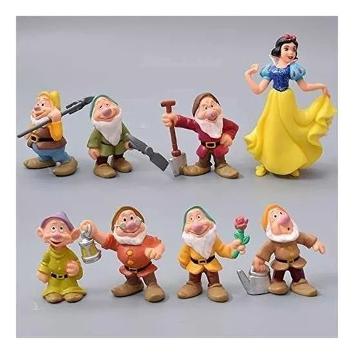 Branca De Neve E Os Sete Anões Jardim Pequena Decoração Bbes