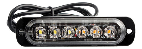 Coche Camión De Peligro 6 Led Lámpara Estroboscópica Con